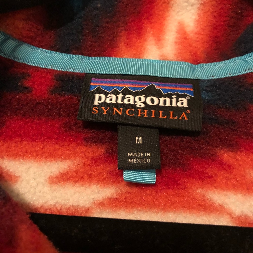 Red and Blue Patagonia